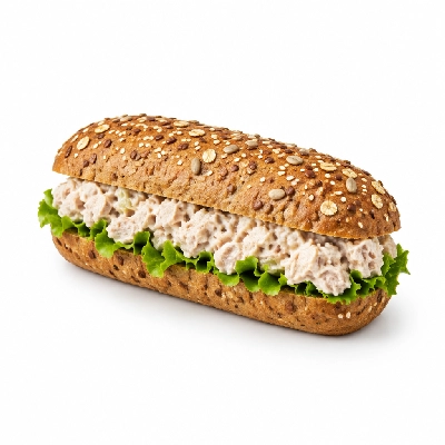 Lennys Grill & Subs Deli Sandwiches 7.5 Inch Tuna Salad Multigrain