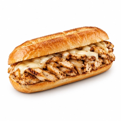 Lennys Grill & Subs Grilled Sandwiches 10 Inch Chicken Philly Extra Meat