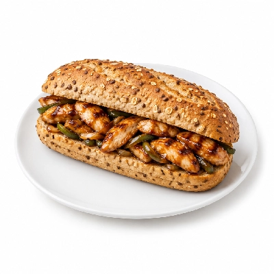Lennys Grill & Subs Grilled Sandwiches 10 Inch Chicken Teriyaki Philly Multigrain
