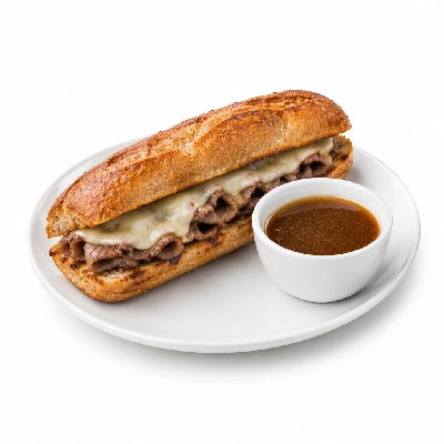 Lennys Grill & Subs Grilled Sandwiches 10 Inch French Dip Wheat