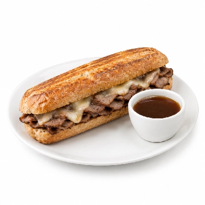 Lennys Grill & Subs Grilled Sandwiches 15 Inch French Dip Wheat