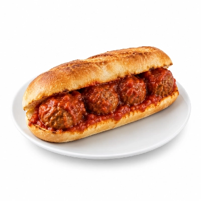 Lennys Grill & Subs Grilled Sandwiches 15 Inch Meatball Extra Meat