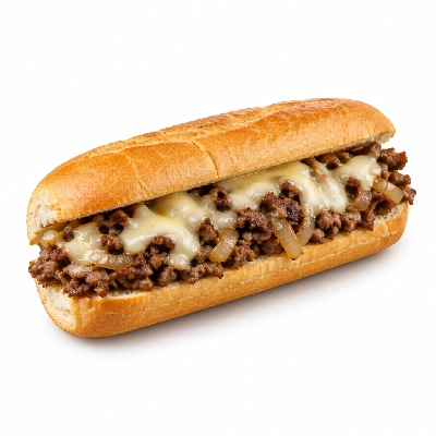 Lennys Grill & Subs Grilled Sandwiches 15 Inch Philly Cheesesteak Extra Meat