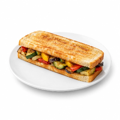 Lennys Grill & Subs Grilled Sandwiches 15 Inch Veggie Philly White