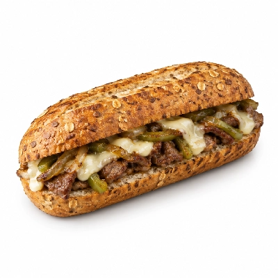 Lennys Grill & Subs Grilled Sandwiches 5 Inch A-1 Philly Multigrain