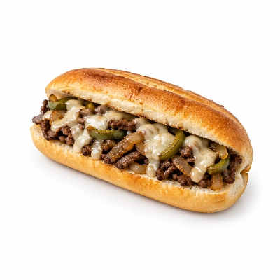 Lennys Grill & Subs Grilled Sandwiches 5 Inch A-1 Philly White
