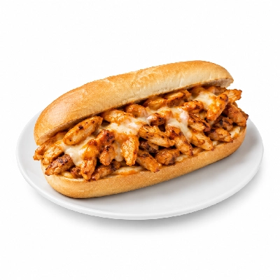 Lennys Grill & Subs Grilled Sandwiches 5 Inch Buffalo Chicken Philly Extra Meat