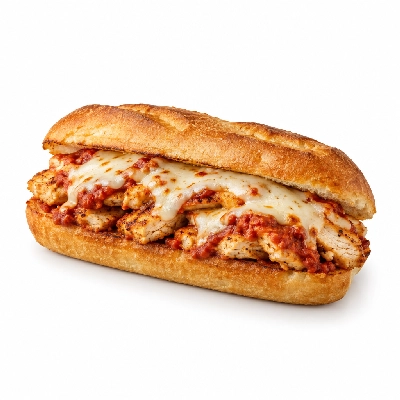 Lennys Grill & Subs Grilled Sandwiches 5 Inch Chicken Parm Philly Extra Meat