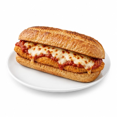 Lennys Grill & Subs Grilled Sandwiches 5 Inch Chicken Parm Philly Wheat