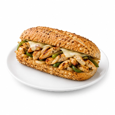 Lennys Grill & Subs Grilled Sandwiches 5 Inch Chicken Philly Multigrain