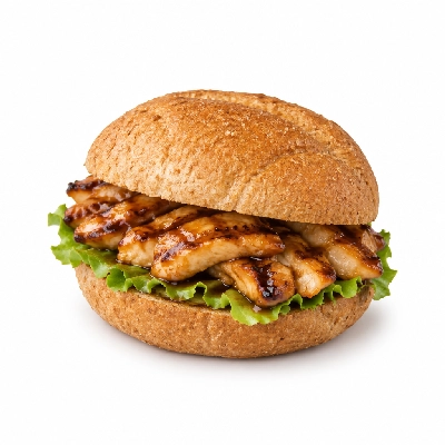 Lennys Grill & Subs Grilled Sandwiches 5 Inch Chicken Teriyaki Philly Wheat
