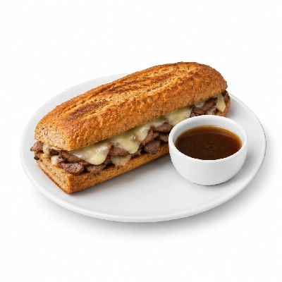 Lennys Grill & Subs Grilled Sandwiches 5 Inch French Dip Wheat