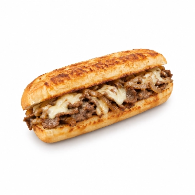 Lennys Grill & Subs Grilled Sandwiches 7.5 Inch A-1 Philly White