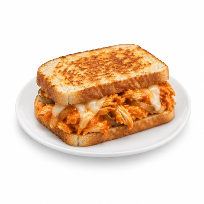 Lennys Grill & Subs Grilled Sandwiches 7.5 Inch Buffalo Chicken Philly White