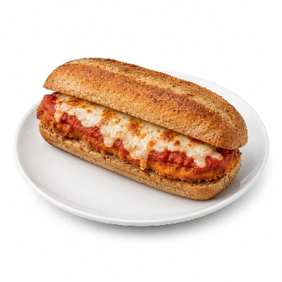 Lennys Grill & Subs Grilled Sandwiches 7.5 Inch Chicken Parm Philly Wheat