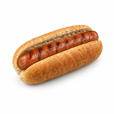 Lennys Grill & Subs Grilled Sandwiches 7.5 Inch Hot Dog Wheat