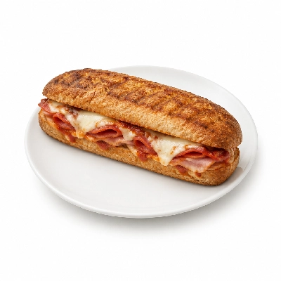 Lennys Grill & Subs Grilled Sandwiches 7.5 Inch Hot Italian Wheat