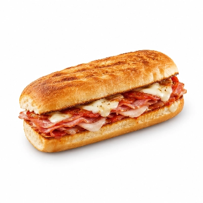 Lennys Grill & Subs Grilled Sandwiches 7.5 Inch Hot Italian White