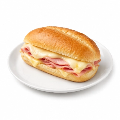 Lennys Grill & Subs Kid's Sandwiches Ham & Cheese Extra Meat