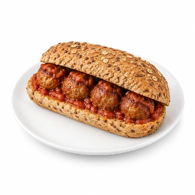 Lennys Grill & Subs Kid's Sandwiches Meatball Multigrain