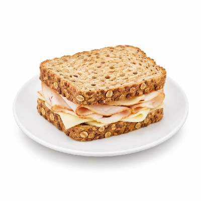 Lennys Grill & Subs Kid's Sandwiches Turkey & Cheese Multigrain