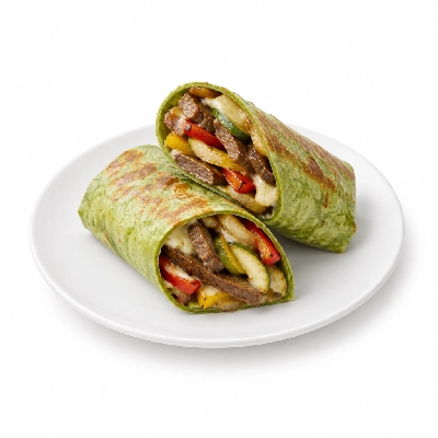Lennys Grill & Subs Wraps A-1 Philly Spinach