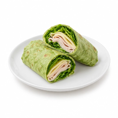 Lennys Grill & Subs Wraps American Club Spinach