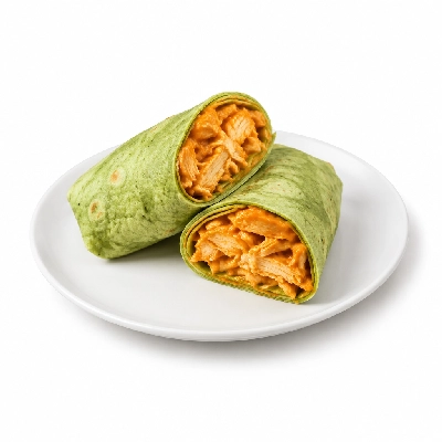 Lennys Grill & Subs Wraps Buffalo Chicken Philly Spinach