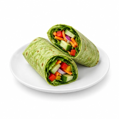 Lennys Grill & Subs Wraps Garden Veggie Spinach