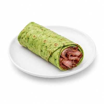 Lennys Grill & Subs Wraps Roast Beef Spinach