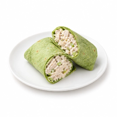 Lennys Grill & Subs Wraps Tuna Salad Spinach