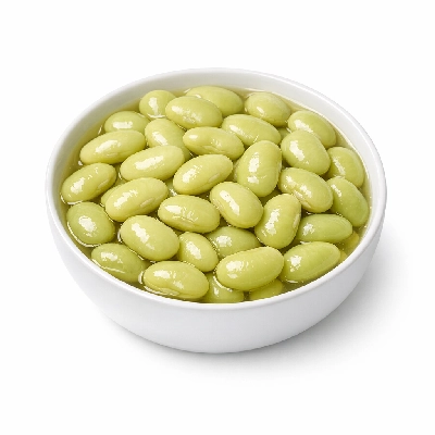 Lima beans immature seeds canned no salt added solids and liquids