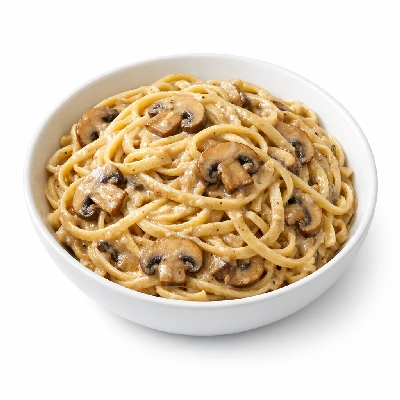 Linguine with Mushroom Sauce