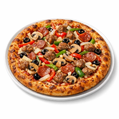 Little caesars 14" original round meat and vegetable pizza regular crust