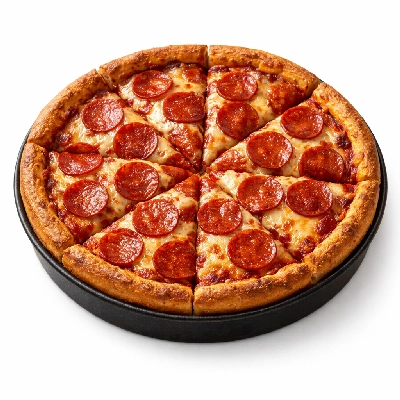 Little caesars 14" pepperoni pizza large deep dish crust