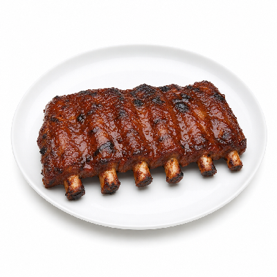 LongHorn Steakhouse Children's Menu Third-Rack Spicy Chipotle Baby Back Ribs Kid's