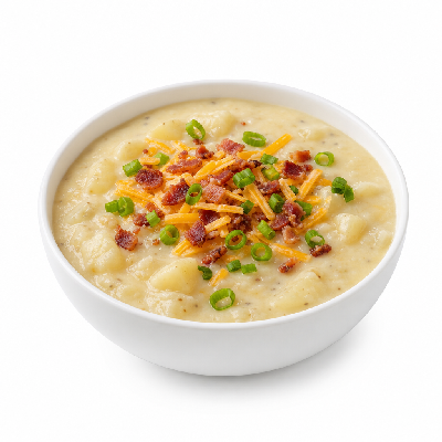 LongHorn Steakhouse Loaded Potato Soup Bowl