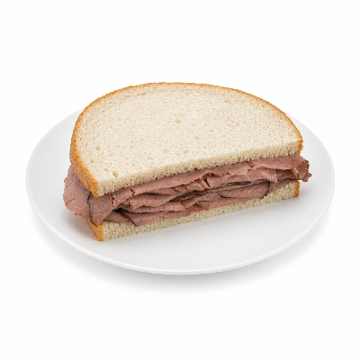 LongHorn Steakhouse Lunch Entrees Combinations Half Chilled Roast Beef Sandwich