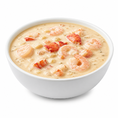LongHorn Steakhouse Lunch Entrees Combinations Shrimp & Lobster Chowder