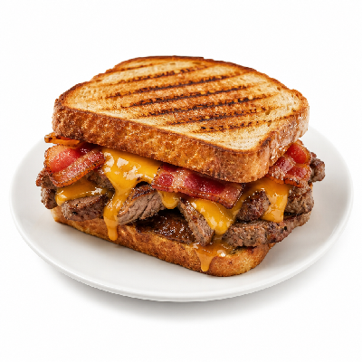 LongHorn Steakhouse Lunch Entrees Steakhouse Sandwiches Steak & Bacon Cheddar Melt