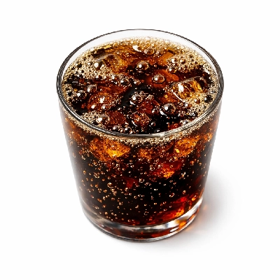 Low calorie cola with caffeine
