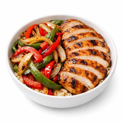 Low-Carb Chicken Fajita Bowl