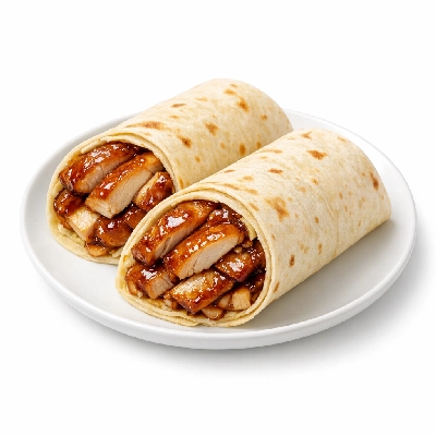 Low-Carb Turkey Teriyaki Wraps