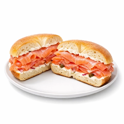 Lox sandwich