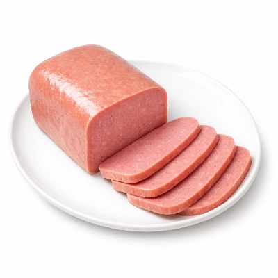 Luncheon meat beef loaved