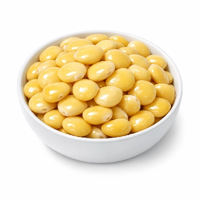 Lupins mature seeds cooked boiled with salt