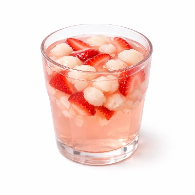 Lychee & strawberry fermented tea
