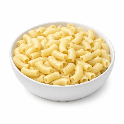 Macaroni protein-fortified cooked enriched n x 6.25