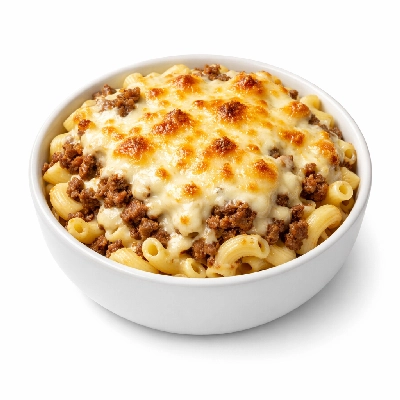 Macaroni with Meat & White Sauce (Macaroni Bil Bashamel) UAE
