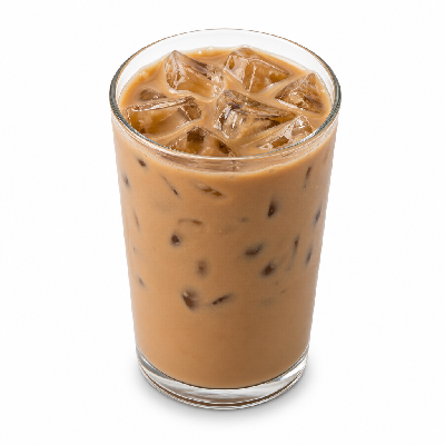 Manhattan Bagel 2% Milk Iced Hazelnut Mocha
